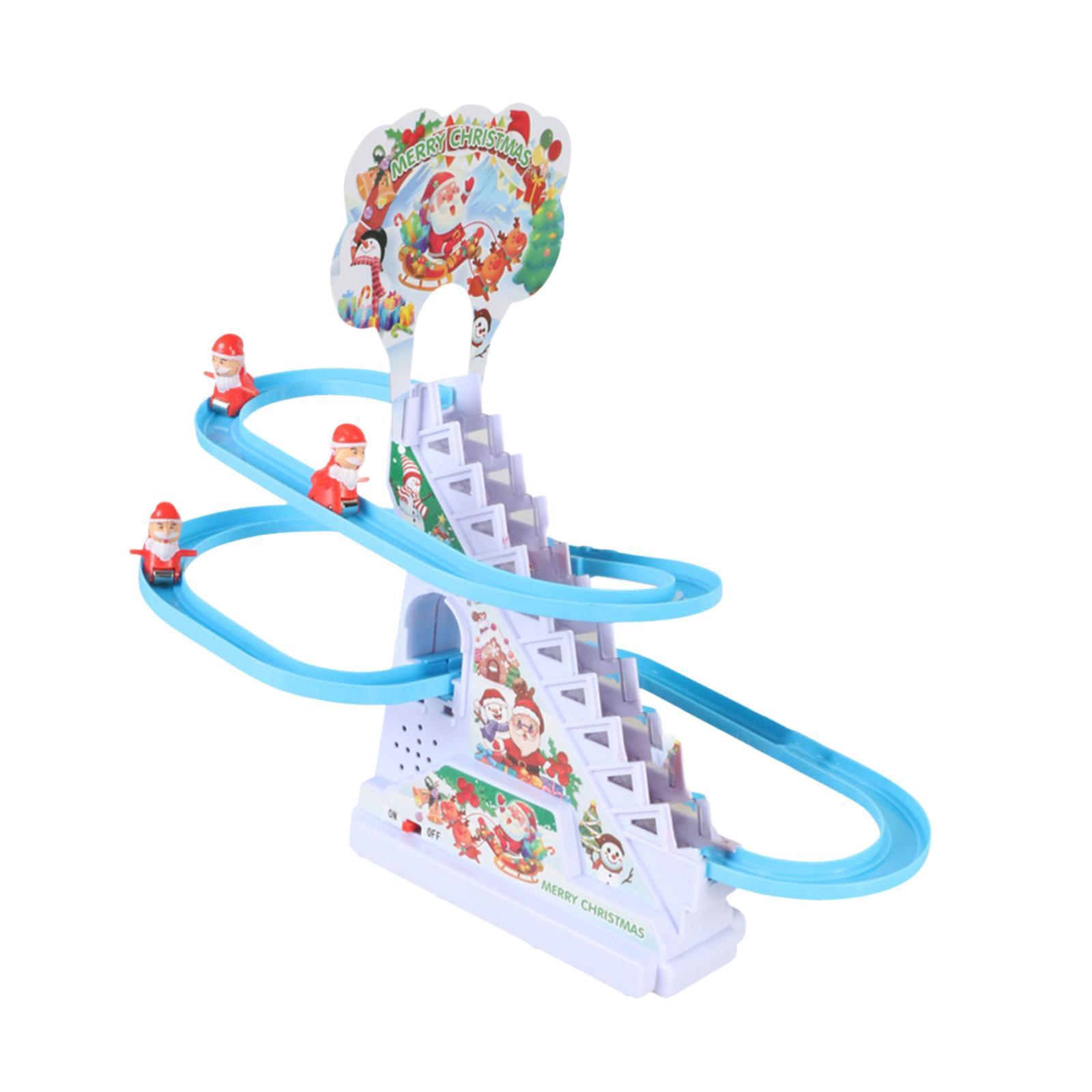Educational Toys - Santa Climbing Stairs Slide Toy for