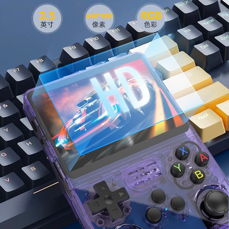 R36S New 100% Arkos System Ret - đánh giá và giá Retro Handheld Game Console R36S