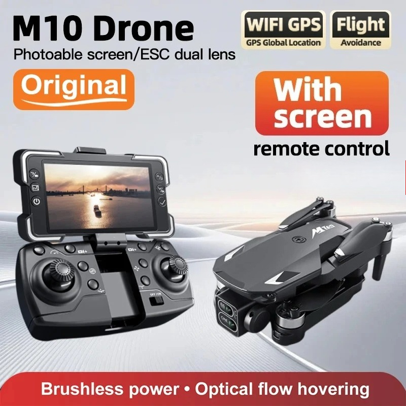 Original Drone M10 4K 5G HD Du - đánh giá và giá Fpv Brushless Rc Drone 4K