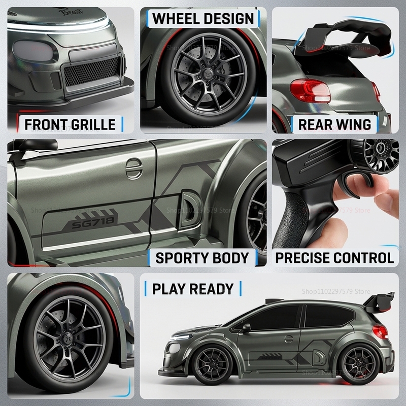 2026 NEW SG718 Raceway Driftin - đánh giá và giá Rc Drift Car 1 24 Scale 4Wd