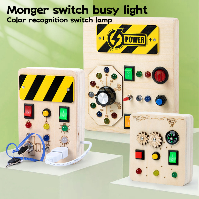 Montessori Busy Board Baby Sen - đánh giá và giá Montessori Wooden Busy Board Toddler