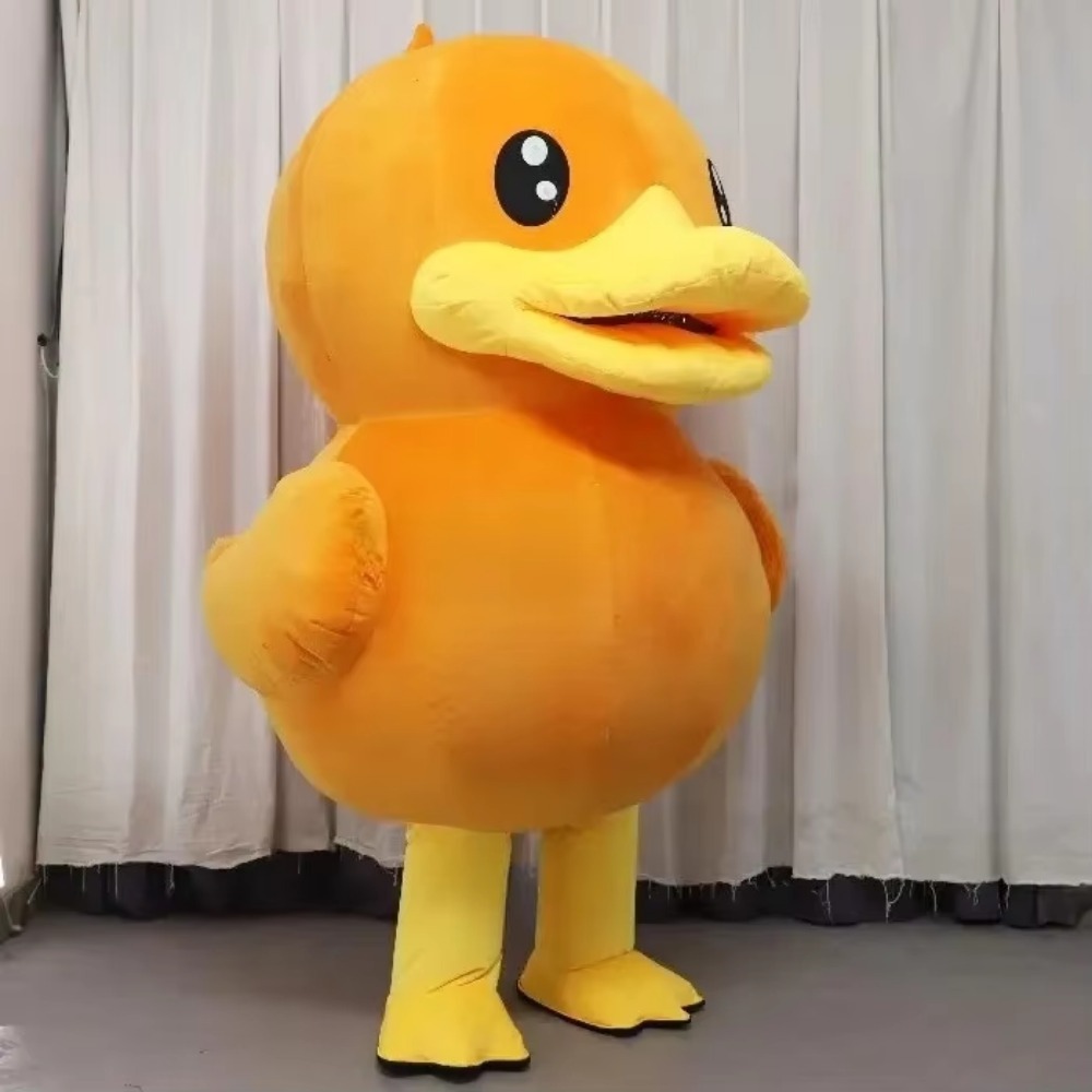 Inflatable Duck Mascot Costume - đánh giá và giá Dolls