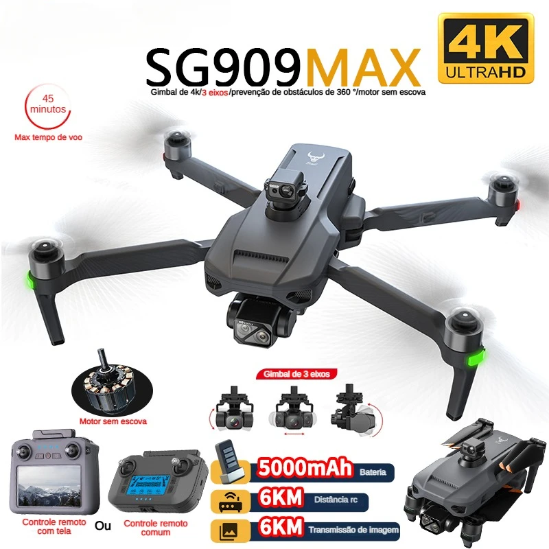 ZLL SG909 SG909MAX Professiona - đánh giá và giá Fpv Brushless Rc Drone 4K